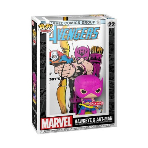 New - Funko POP! Comic Cover: Marvel - Hawkeye & Antman - Ages 3+