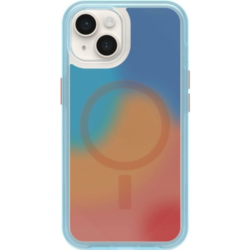 New - OtterBox Apple iPhone 14/iPhone 13 Symmetry Plus Series Case with MagSafe - Colorful Gossamer