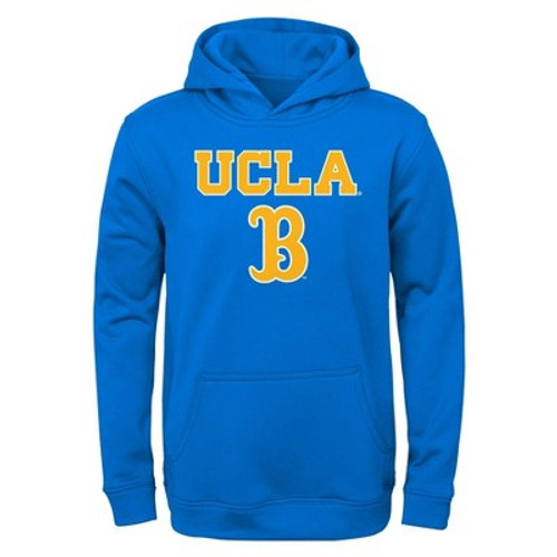 New - NCAA UCLA Bruins Boys' Poly Hooded Sweatshirt - XS