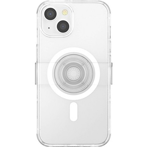 New - PopSockets PlantCore Case Apple iPhone 14/iPhone 13 with PopGrip for MagSafe - Clear