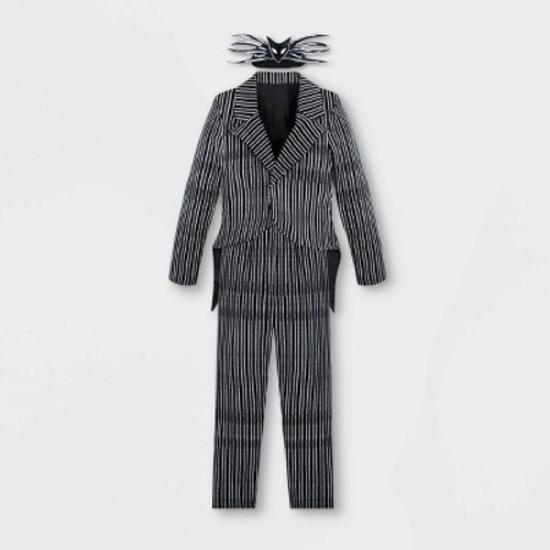 New - Boys' The Nightmare Before Christmas Jack Skellington Role Play Costume - 9-10 - Disney Store