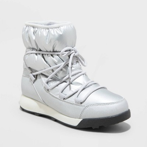 New - Women's Cara Winter Boots - All in Motion Silver 5