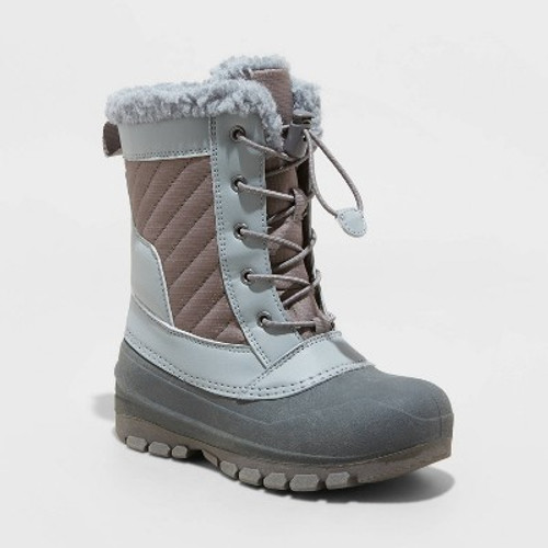 New - Kids' Skylar Winter Boots - All in Motion Gray 4