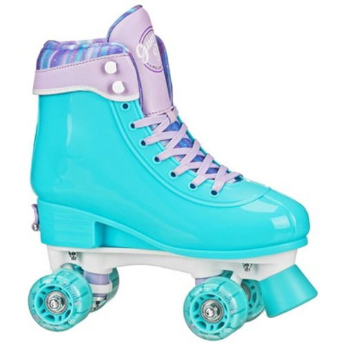 New - Roller Derby Gumdrop Kids' Adjustable Quad Skate - Mint (3-6)
