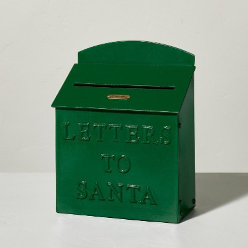 New - Letters To Santa Mailbox Evergreen - Hearth & Hand with Magnolia