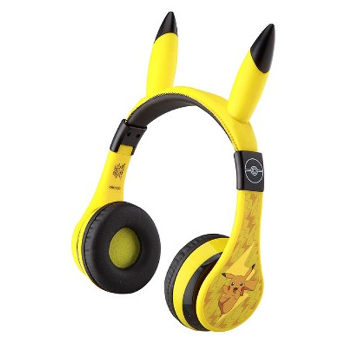 New - eKids Pokemon Bluetooth Wireless Headphones - Yellow