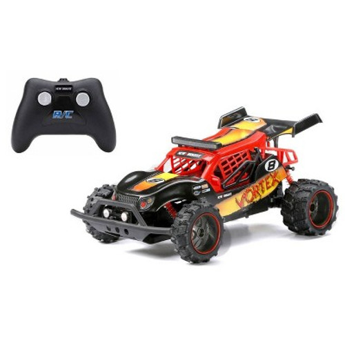 New - New Bright RC 1:14 Scale  Full Function USB Buggy - Vortex Black