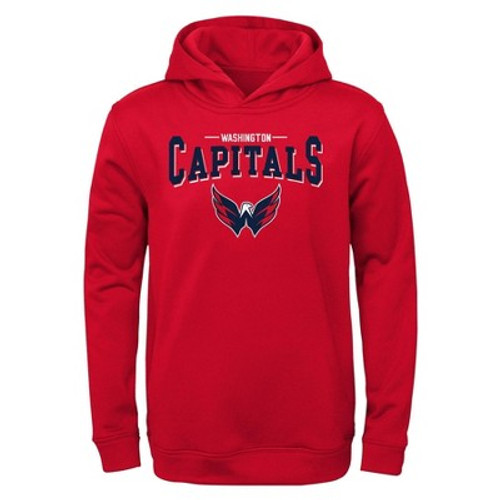 New - NHL Washington Capitals Toddler Boys' Poly Core Hooded Sweatshirt - 2T
