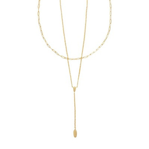 Kendra Scott Jaimee 14K Gold Over Brass Multi-Strand Necklace - Gold