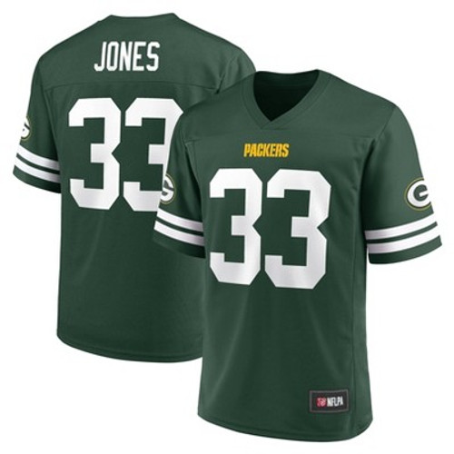 New - NFL Green Bay Packers Men's V-Neck Jones Jersey - XXL