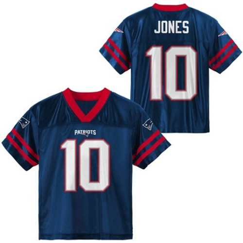 New - NFL New England Patriots Toddler Boys' Short Sleeve Jones Jersey - 3T