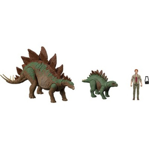 New - Jurassic World Legacy Collection Dr. Sarah Harding & Stegosaurus Figure Pack