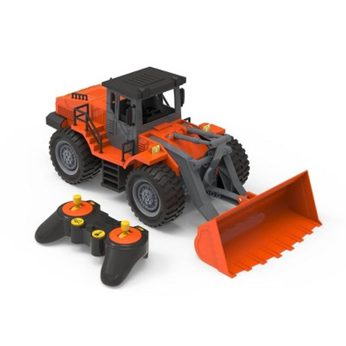 New - DRIVEN – Medium Toy Construction Truck with Remote Control – R/C Midrange Front End Loader