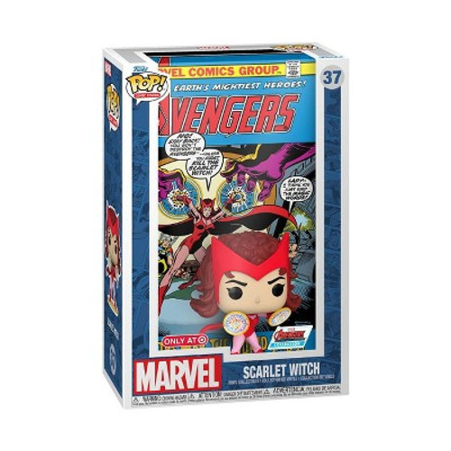 New - Funko POP! Comic Cover: Marvel Avengers 104 - Scarlet Witch Vinyl Collectible