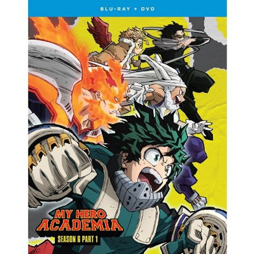 New - My Hero Academia - Season 6 Part 1 (Blu-ray + DVD)