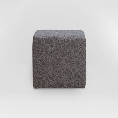 New - Daphne Ottoman Gray - Lifestyle Solutions