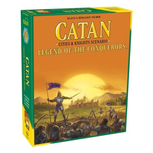 New - Catan: Cities & Knights Scenario Legend of the Conquerors Game