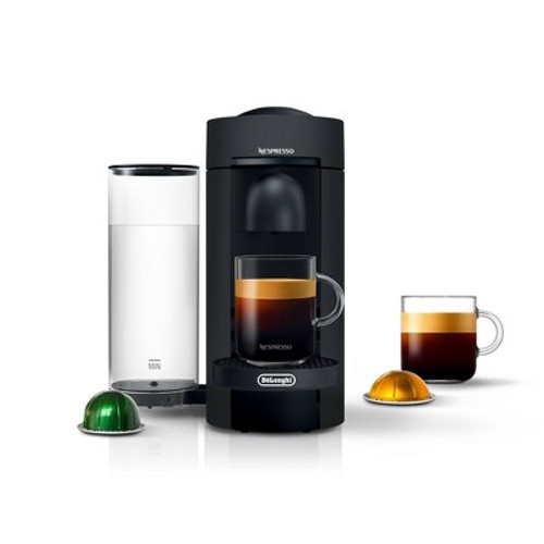 New - Nespresso VertuoPlus Coffee and Espresso Machine by De'Longhi – Black Matte