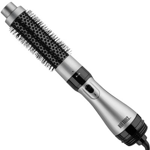 New - Hot Tools Pro Signature Black Ti One-Step Round Brush Detachable Volumizer Hair Dryers - Black