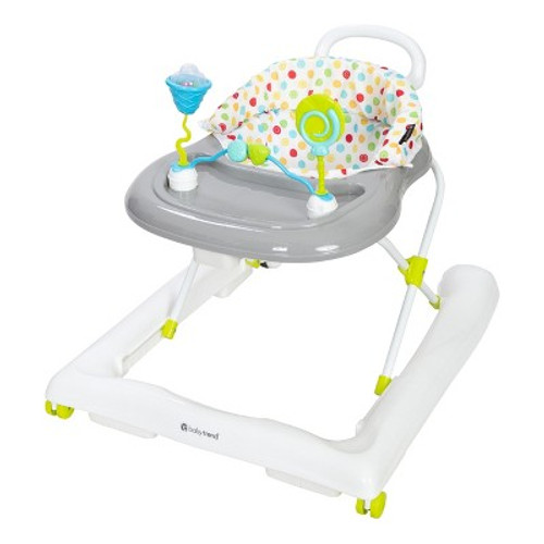 New - Baby Trend 3.0 Activity Walker with Walk Behind Bar - Sprinkles