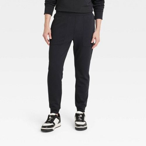 Men's Heavy Waffle Joggers - All in Motion Black S