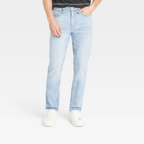 Men's Slim Fit Jeans - Goodfellow & Co™ Light Blue Denim 36x32