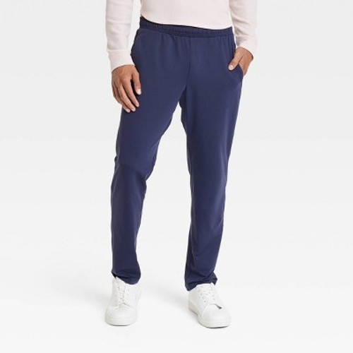 Men's Soft Stretch Tapered Joggers - All in Motion Night Blue XXL