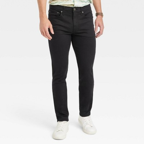 Men's Skinny Fit Jeans - Goodfellow & Co Black 32x32