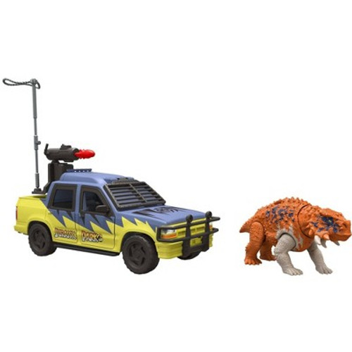 New - Jurassic Park Track & Explore Vehicle Set