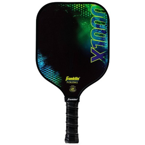 New - Franklin Sports X-1000 Pickleball Racket - Black/Blue