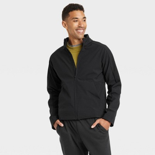 Men's Softshell Jacket - All in Motion Black Onyx S