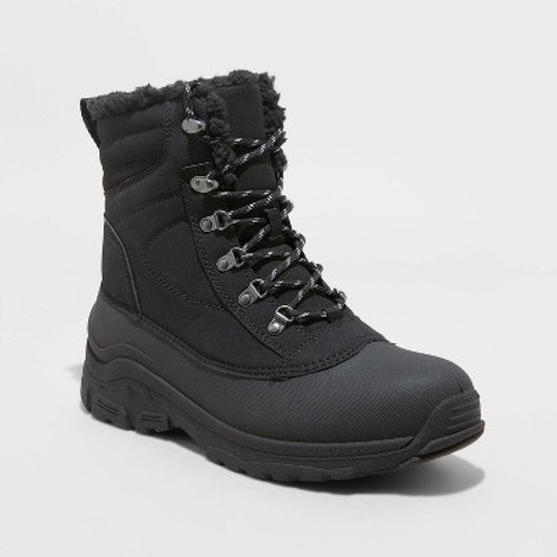 Men's Blaise Lace-Up Winter Boots - All in Motion Black 13