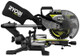 Like New -  RYOBI 18V ONE+ HP Brushless Cordless 10-inch Mitre Saw Kit with 4.0 HP Battery and Charger