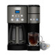 Open Box Cuisinart Coffee Center 12-Cup Coffee Maker & Single-Serve Brewer - Black Stainless  - SS-15BKSTGP1