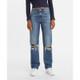 New - Levi's Women's Mid-Rise Low Pro Straight Jeans - Breathe Out 32