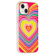 New - Sonix Apple iPhone 14/iPhone 13 Case with MagSafe - Rainbow Hearts