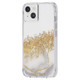 New - Case-Mate Apple iPhone 14/iPhone 13 Case - White/Gold Karat Marble