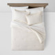 New - Full/Queen Cotton Tassel Border Comforter & Sham Set Off-White - Threshold
