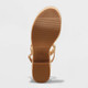 New - Women's Alva Platform Heels - Universal Thread Tan 7