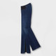 New - Women's Adaptive Bootcut Jeans - Universal Thread Dark Denim Wash 4