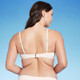 New - Women's Crochet Underwire Bikini Top - Shade & Shore Off-White 36B