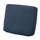 Open Box 23"x22" Montlake Water Resistant Patio Lounge Back Cushion Indigo Blu