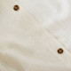 New - 3pc Full/Queen Fine Stripe Duvet & Sham Set Twilight Taupe/Sour Cream - Hearth & Hand with Magnolia
