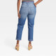 New - Women's High-Rise Vintage Straight Jeans - Universal Thread Indigo 4