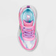 New - S Sport By Skechers Toddler Girls' Jacklyne Rainbow Print Performance Sneakers - Pink 5T