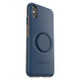 New - OtterBox Apple iPhone XS Max Otter + Pop Symmetry Case (with PopTop) - Go To Blue