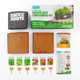 Open Box Back to the Roots Organic Raised Bed Gardening Kit with Soil, Seeds, and Plant Food