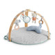 New - Ingenuity Cozy Spot Reversible Duvet Activity Gym with Wooden Toy Bar - Loamy