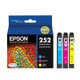New - Epson 252 C/M/Y 3pk Ink Cartridges - Cyan, Magenta, Yellow (T252520-CP)