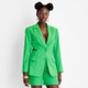 New - Women's Cut Out Blazer - Future Collective with Alani Noelle Green XS